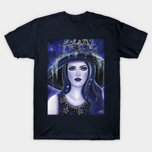 Magical Misty witch by Renee L. Lavoie T-Shirt